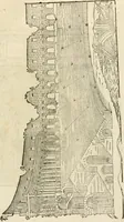 An illustration from Architecture de Philibert de l'Orme ... : uure entiere contenant onze livres, augmentée de deux, & autres figures non encores veuës, tant pour desseins qu'ornemens de maisons : avec vne belle inuention pour bien bastir, & à petits fraiz .. (1626)