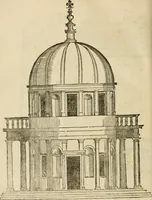An illustration from Architecture de Philibert de l'Orme ... : uure entiere contenant onze livres, augmentée de deux, & autres figures non encores veuës, tant pour desseins qu'ornemens de maisons : avec vne belle inuention pour bien bastir, & à petits fraiz .. (1626)
