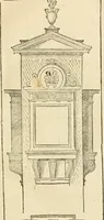 An illustration from Architecture de Philibert de l'Orme ... : uure entiere contenant onze livres, augmentée de deux, & autres figures non encores veuës, tant pour desseins qu'ornemens de maisons : avec vne belle inuention pour bien bastir, & à petits fraiz .. (1626)