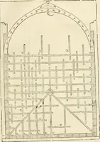 An illustration from Architecture de Philibert de l'Orme ... : uure entiere contenant onze livres, augmentée de deux, & autres figures non encores veuës, tant pour desseins qu'ornemens de maisons : avec vne belle inuention pour bien bastir, & à petits fraiz .. (1626)