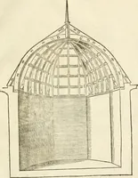 An illustration from Architecture de Philibert de l'Orme ... : uure entiere contenant onze livres, augmentée de deux, & autres figures non encores veuës, tant pour desseins qu'ornemens de maisons : avec vne belle inuention pour bien bastir, & à petits fraiz .. (1626)