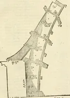 An illustration from Architecture de Philibert de l'Orme ... : uure entiere contenant onze livres, augmentée de deux, & autres figures non encores veuës, tant pour desseins qu'ornemens de maisons : avec vne belle inuention pour bien bastir, & à petits fraiz .. (1626)