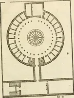An illustration from Architecture de Philibert de l'Orme ... : uure entiere contenant onze livres, augmentée de deux, & autres figures non encores veuës, tant pour desseins qu'ornemens de maisons : avec vne belle inuention pour bien bastir, & à petits fraiz .. (1626)