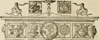 An illustration from Architecture de Philibert de l'Orme ... : uure entiere contenant onze livres, augmentée de deux, & autres figures non encores veuës, tant pour desseins qu'ornemens de maisons : avec vne belle inuention pour bien bastir, & à petits fraiz .. (1626)