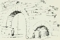 An illustration from Architecture and how to sketch it : illustrated by sketches of typical examples (1910)