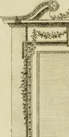 Picture 61 of 62 from Architecture improved, in a collection of modern, elegant and useful designs : from slight and graceful recesses, lodges and other decorations in parks, gardens, woods or forests, to the portico, bath, observatory, and interior ornaments of superb buildings : with great variety of rich embellishments for chimneys in the taste of Inigo Jones, Mr. Kent, &c. : all curiously engraved on fifty copper-plates, octavo (1755), leaf 118
