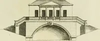Picture 20 of 62 from Architecture improved, in a collection of modern, elegant and useful designs : from slight and graceful recesses, lodges and other decorations in parks, gardens, woods or forests, to the portico, bath, observatory, and interior ornaments of superb buildings : with great variety of rich embellishments for chimneys in the taste of Inigo Jones, Mr. Kent, &c. : all curiously engraved on fifty copper-plates, octavo (1755), leaf 52