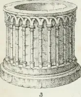 An illustration from An attempt to discriminate the styles of architecture in England : from the Conquest to the Reformation : with a sketch of the Grecian and Roman orders, notices of numerous British edifices, and some remarks on the architecture of a part of France (1835)