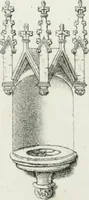 An illustration from An attempt to discriminate the styles of architecture in England : from the Conquest to the Reformation : with a sketch of the Grecian and Roman orders, notices of numerous British edifices, and some remarks on the architecture of a part of France (1835)