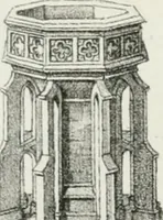 An illustration from An attempt to discriminate the styles of architecture in England : from the Conquest to the Reformation : with a sketch of the Grecian and Roman orders, notices of numerous British edifices, and some remarks on the architecture of a part of France (1835)