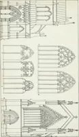 An illustration from An attempt to discriminate the styles of architecture in England : from the Conquest to the Reformation : with a sketch of the Grecian and Roman orders, notices of numerous British edifices, and some remarks on the architecture of a part of France (1835)