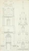 An illustration from An attempt to discriminate the styles of architecture in England : from the Conquest to the Reformation : with a sketch of the Grecian and Roman orders, notices of numerous British edifices, and some remarks on the architecture of a part of France (1835)
