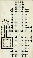 An illustration from An attempt to discriminate the styles of architecture in England : from the Conquest to the Reformation : with a sketch of the Grecian and Roman orders, notices of numerous British edifices, and some remarks on the architecture of a part of France (1835)