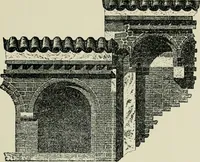 An illustration from Architecture in Italy, from the sixth to the eleventh century; historical and critical researches (1896)