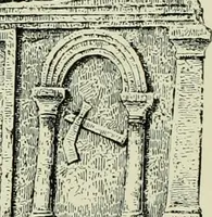 An illustration from Architecture in Italy, from the sixth to the eleventh century; historical and critical researches (1896)