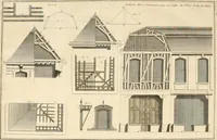An illustration from Architecture moderne, ou, L'art de bien bâtir pour toutes sortes de personnes : tant pour les maisons des particuliers que pour les palais (1728)