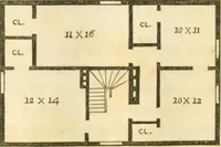 An illustration from The architecture of country houses : including designs for cottages, farm houses, and villas, with remarks on interiors, furniture, and the best modes of warming and ventilating (1851)