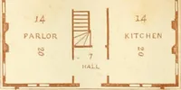 Picture 36 of 248 from The architecture of country houses : including designs for cottages, farm houses, and villas, with remarks on interiors, furniture, and the best modes of warming and ventilating (1851), leaf 155