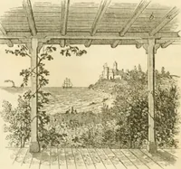 Picture 37 of 248 from The architecture of country houses : including designs for cottages, farm houses, and villas, with remarks on interiors, furniture, and the best modes of warming and ventilating (1851), leaf 159