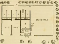 An illustration from The architecture of country houses : including designs for cottages, farm houses, and villas, with remarks on interiors, furniture, and the best modes of warming and ventilating (1851)