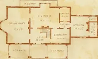 Picture 89 of 248 from The architecture of country houses : including designs for cottages, farm houses, and villas, with remarks on interiors, furniture, and the best modes of warming and ventilating (1851), leaf 330