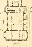 An illustration from The architecture of country houses : including designs for cottages, farm houses, and villas, with remarks on interiors, furniture, and the best modes of warming and ventilating (1851)