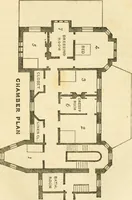 An illustration from The architecture of country houses : including designs for cottages, farm houses, and villas, with remarks on interiors, furniture, and the best modes of warming and ventilating (1851)
