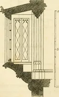 An illustration from The architecture of country houses : including designs for cottages, farm houses, and villas, with remarks on interiors, furniture, and the best modes of warming and ventilating (1851)