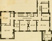An illustration from The architecture of country houses : including designs for cottages, farm houses, and villas, with remarks on interiors, furniture, and the best modes of warming and ventilating (1851)