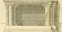 An illustration from The architecture of country houses : including designs for cottages, farm houses, and villas, with remarks on interiors, furniture, and the best modes of warming and ventilating (1851)