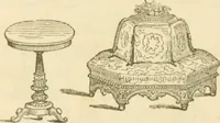 An illustration from The architecture of country houses : including designs for cottages, farm houses, and villas, with remarks on interiors, furniture, and the best modes of warming and ventilating (1851)