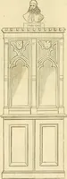 Picture 219 of 248 from The architecture of country houses : including designs for cottages, farm houses, and villas, with remarks on interiors, furniture, and the best modes of warming and ventilating (1851), leaf 526