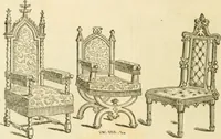 An illustration from The architecture of country houses : including designs for cottages, farm houses, and villas, with remarks on interiors, furniture, and the best modes of warming and ventilating (1851)