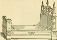 An illustration from The architecture of country houses : including designs for cottages, farm houses, and villas, with remarks on interiors, furniture, and the best modes of warming and ventilating (1851)