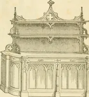 An illustration from The architecture of country houses : including designs for cottages, farm houses, and villas, with remarks on interiors, furniture, and the best modes of warming and ventilating (1851)