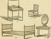 An illustration from The architecture of country houses : including designs for cottages, farm houses, and villas, with remarks on interiors, furniture, and the best modes of warming and ventilating (1851)