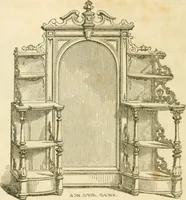 An illustration from The architecture of country houses : including designs for cottages, farm houses, and villas, with remarks on interiors, furniture, and the best modes of warming and ventilating (1851)