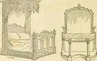 An illustration from The architecture of country houses : including designs for cottages, farm houses, and villas, with remarks on interiors, furniture, and the best modes of warming and ventilating (1851)