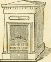 An illustration from The architecture of country houses : including designs for cottages, farm houses, and villas, with remarks on interiors, furniture, and the best modes of warming and ventilating (1851)