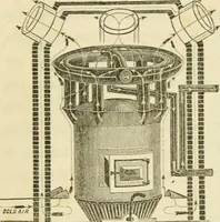 An illustration from The architecture of country houses : including designs for cottages, farm houses, and villas, with remarks on interiors, furniture, and the best modes of warming and ventilating (1851)