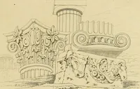 An illustration from The architecture of Marcus Vitruvius Pollio : in ten books (1826)