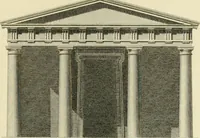 An illustration from The architecture of Marcus Vitruvius Pollio : in ten books (1826)