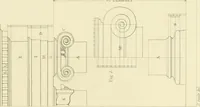 An illustration from The architecture of Marcus Vitruvius Pollio : in ten books (1826)