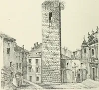 An illustration from The architecture of Provence and the Riviera (1888)