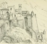 An illustration from The architecture of Provence and the Riviera (1888)