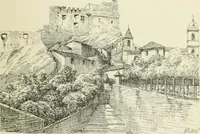 An illustration from The architecture of Provence and the Riviera (1888)