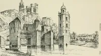 An illustration from The architecture of Provence and the Riviera (1888)