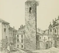 An illustration from The architecture of Provence and the Riviera (1888)