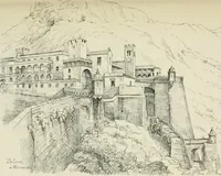 An illustration from The architecture of Provence and the Riviera (1888)