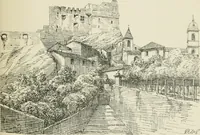 An illustration from The architecture of Provence and the Riviera (1888)